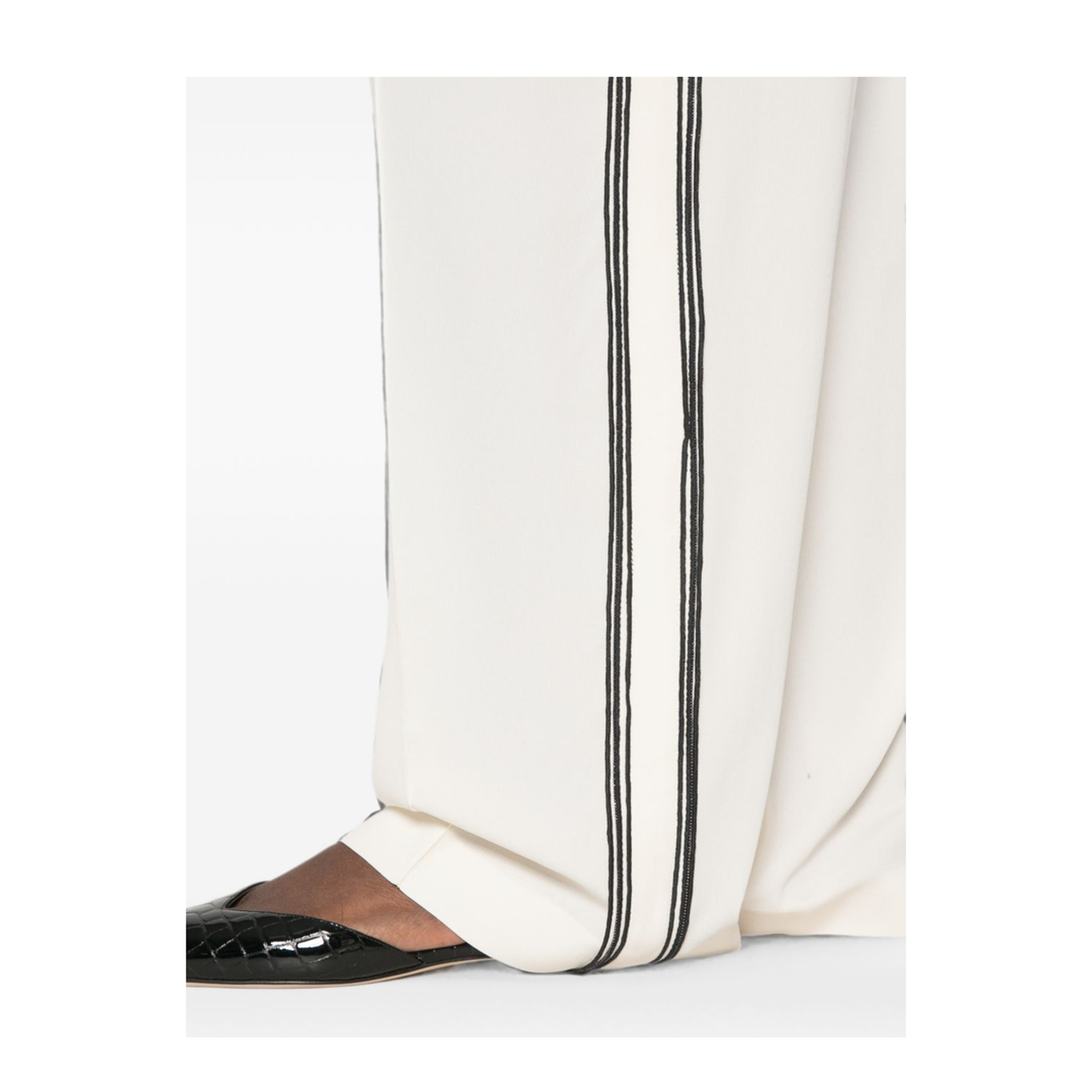 MAYFEYR - Fabiana Filippi - Trousers White - PAD216F336M2940145