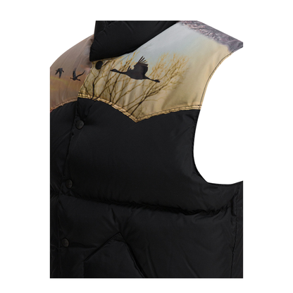 MAYFEYR - Needles - X Rocky Mountain Featherbed Sleeveless Jacket - RW431CBLACK