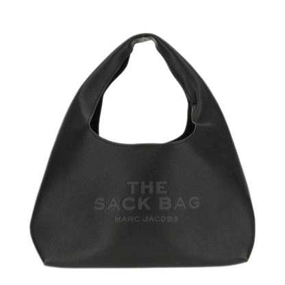 Full-Grain Leather Handbag - Black