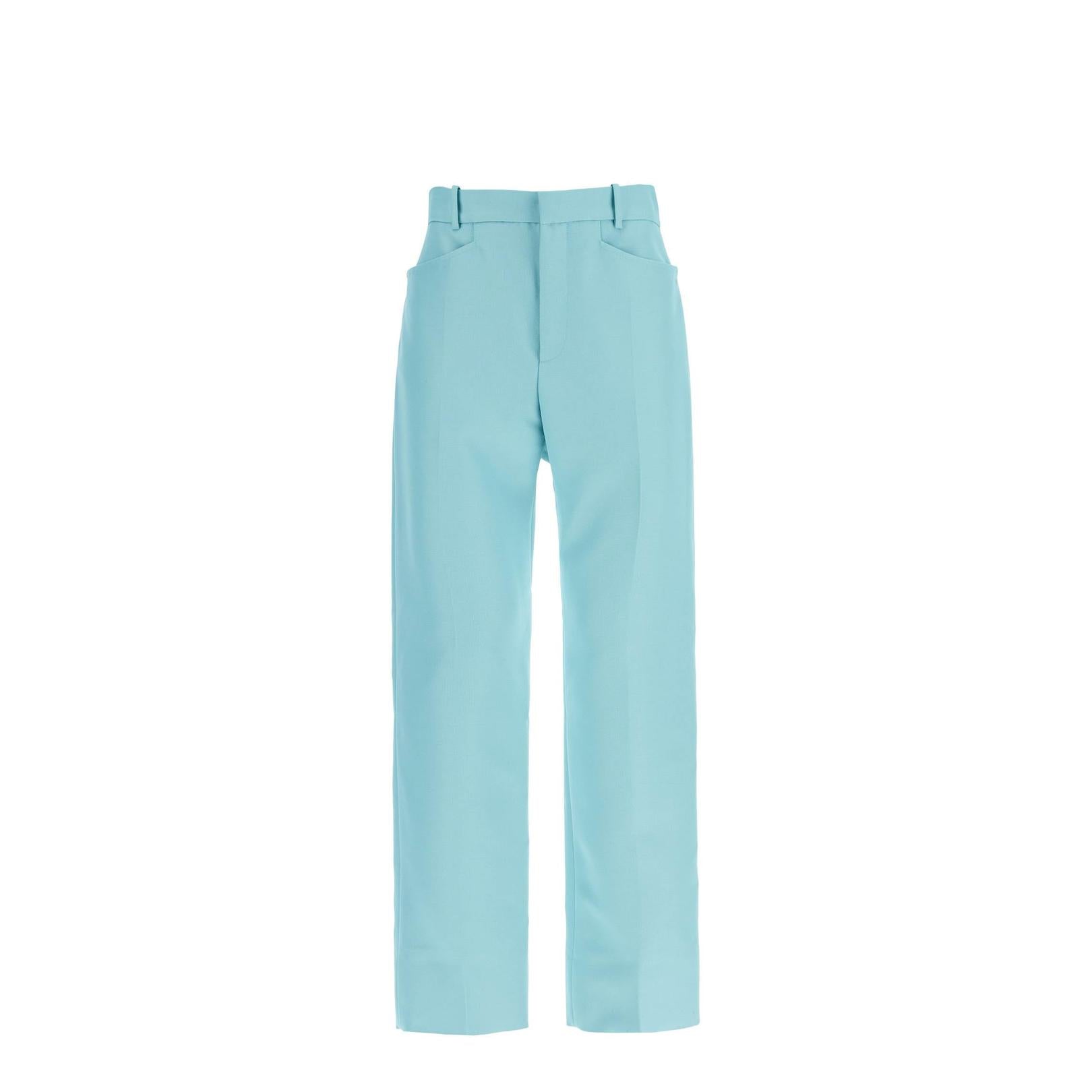 Tom Ford wallis cigarette pants in hopsack fabric