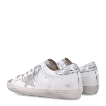 Super-Star Leather Upper and List Suede Star Laminated Suede Toe and Heel