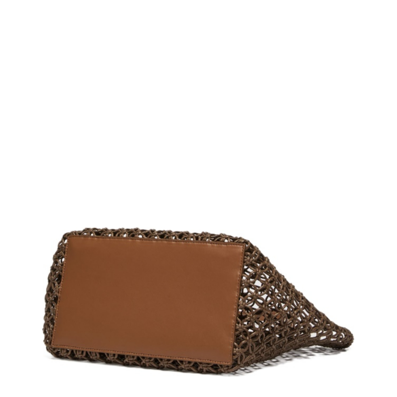 Plagemfillet Shopper Bag in Woven Cotton