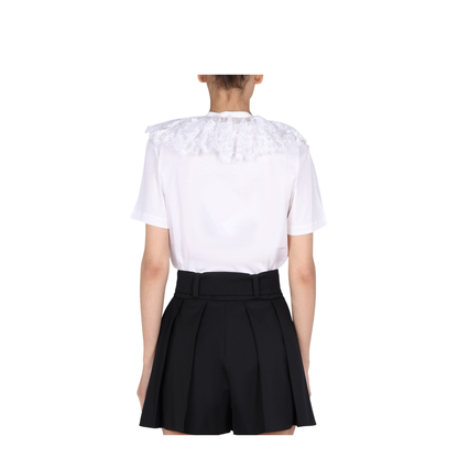 Lace Embroidery T-Shirt