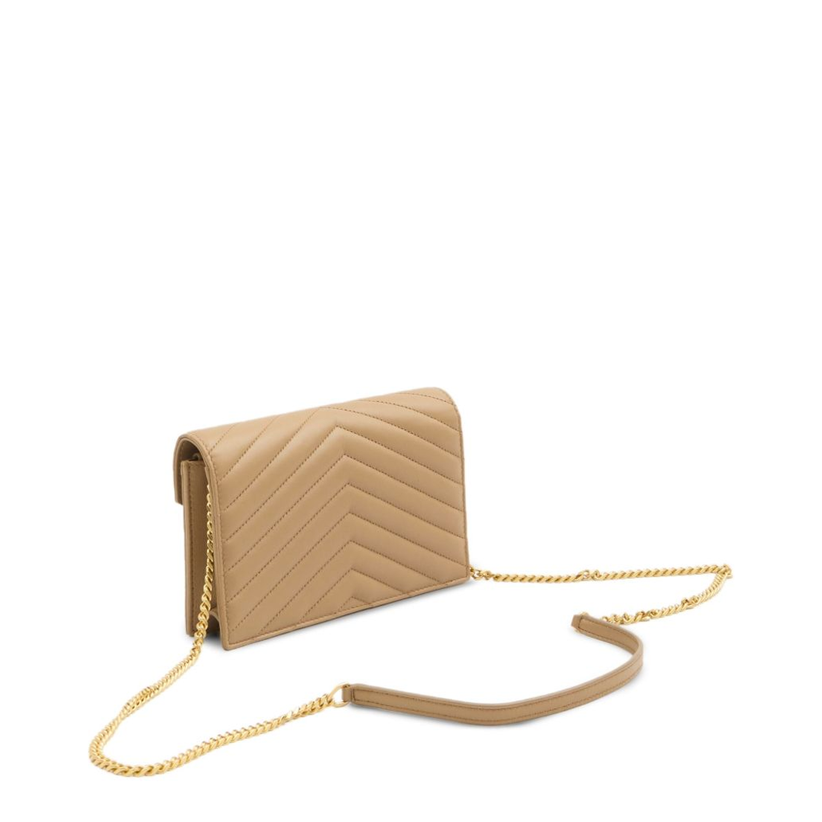 Cassandra Envelope Chain Wallet in Lambskin
