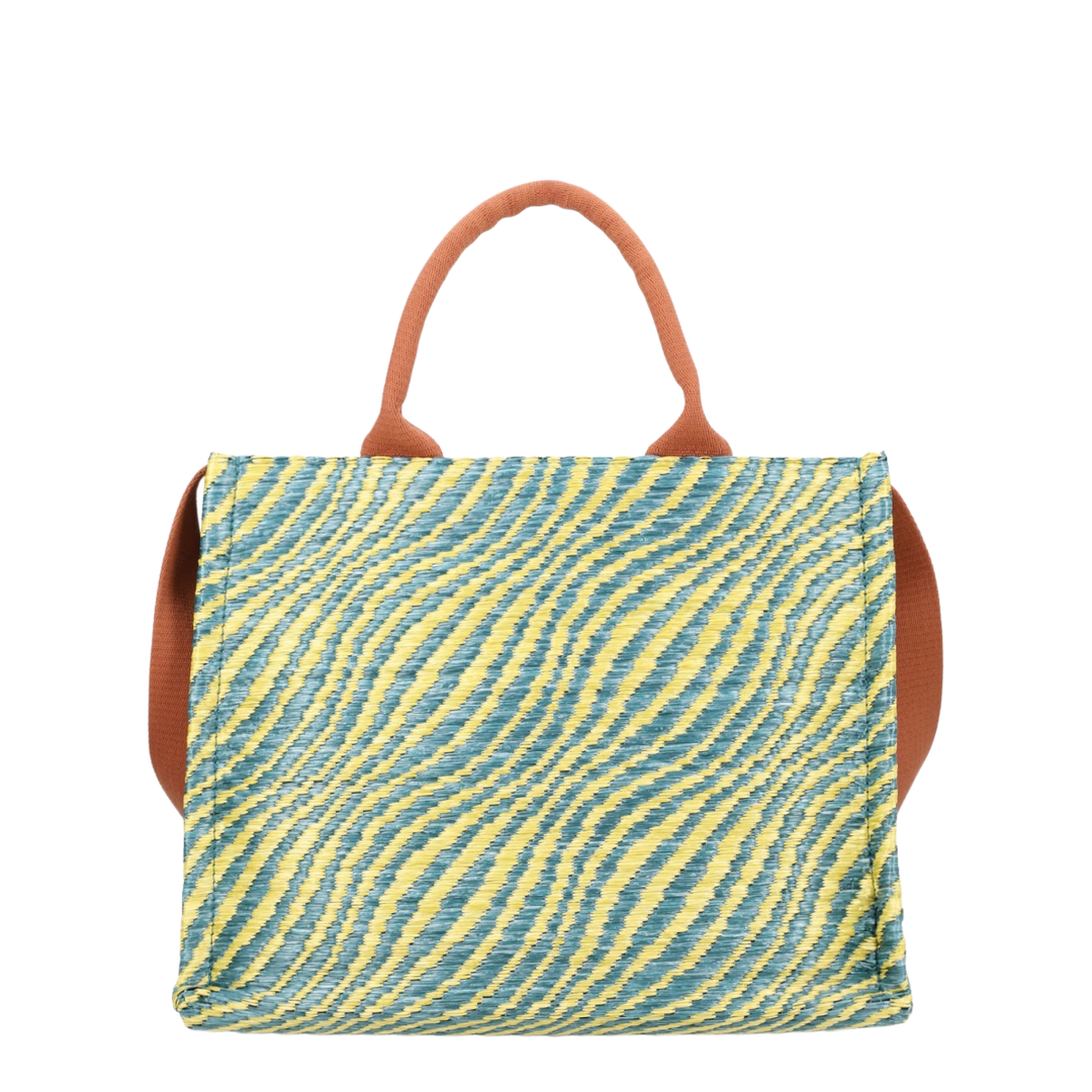 Small Basket Tote Bag