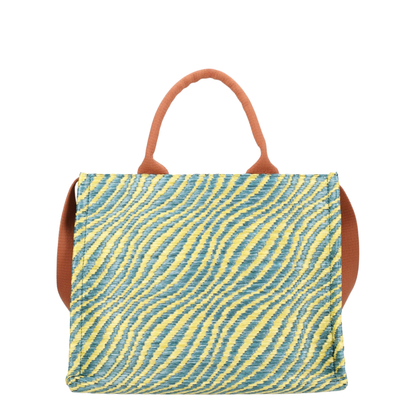 Small Basket Tote Bag