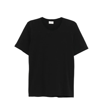 Black Cotton T-Shirt