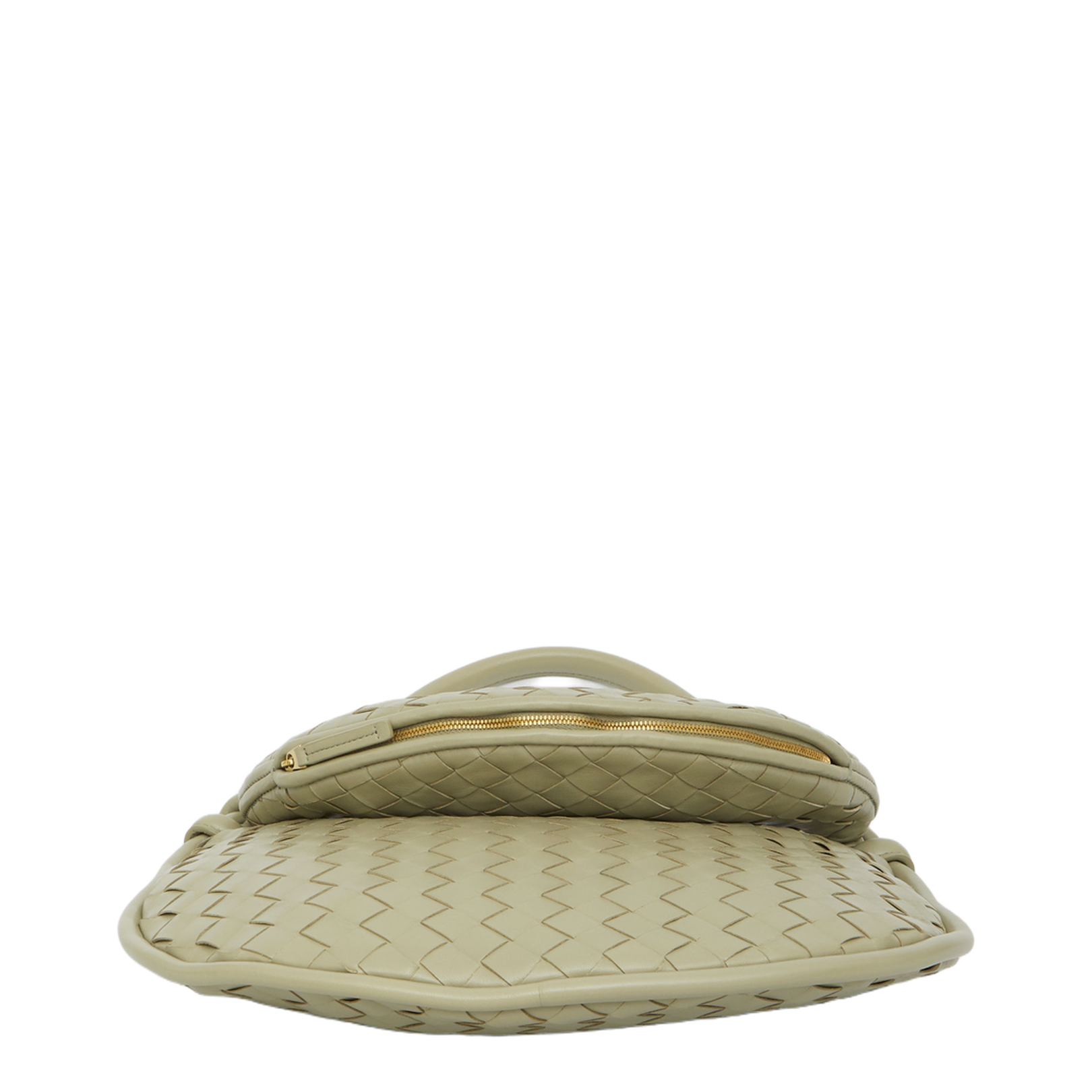 Gemeli Medium Leather Shoulder Bags - Green