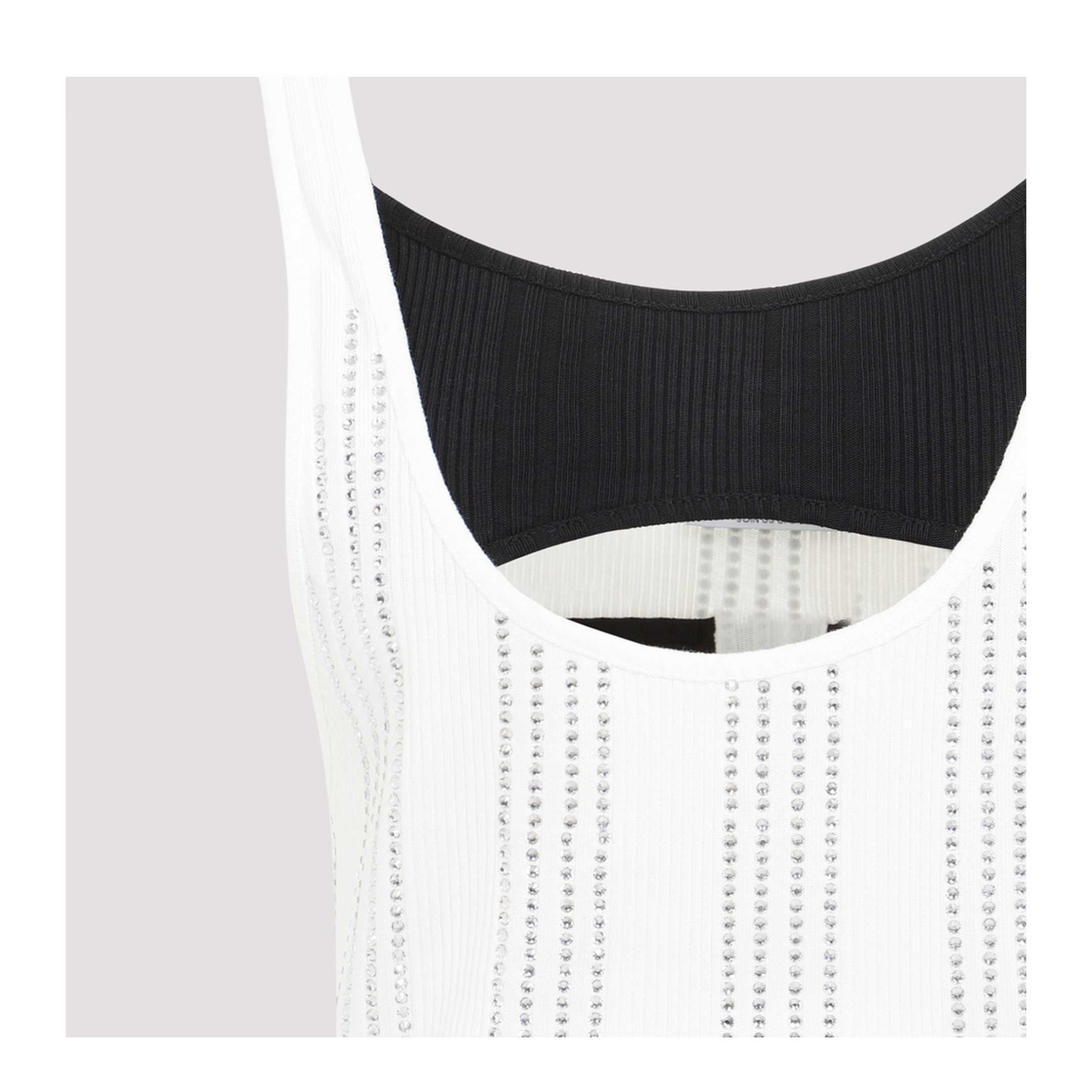 MAYFEYR - The Attico - Flat Ribbed Jersey Tank Top - 247WCT322J048T001