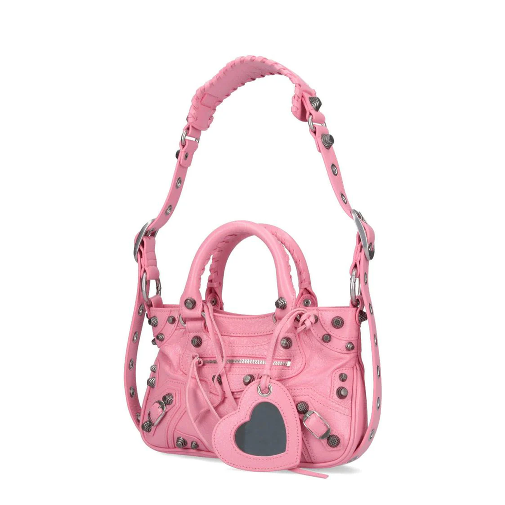 Le Cagole Small Leather Shoulder Bag