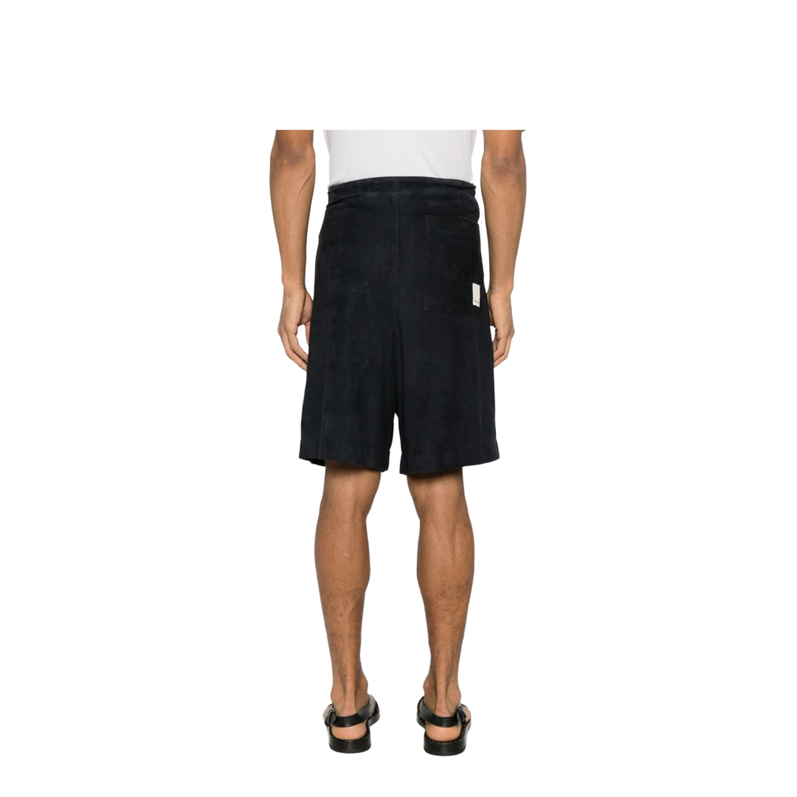 Leather Bermuda Shorts