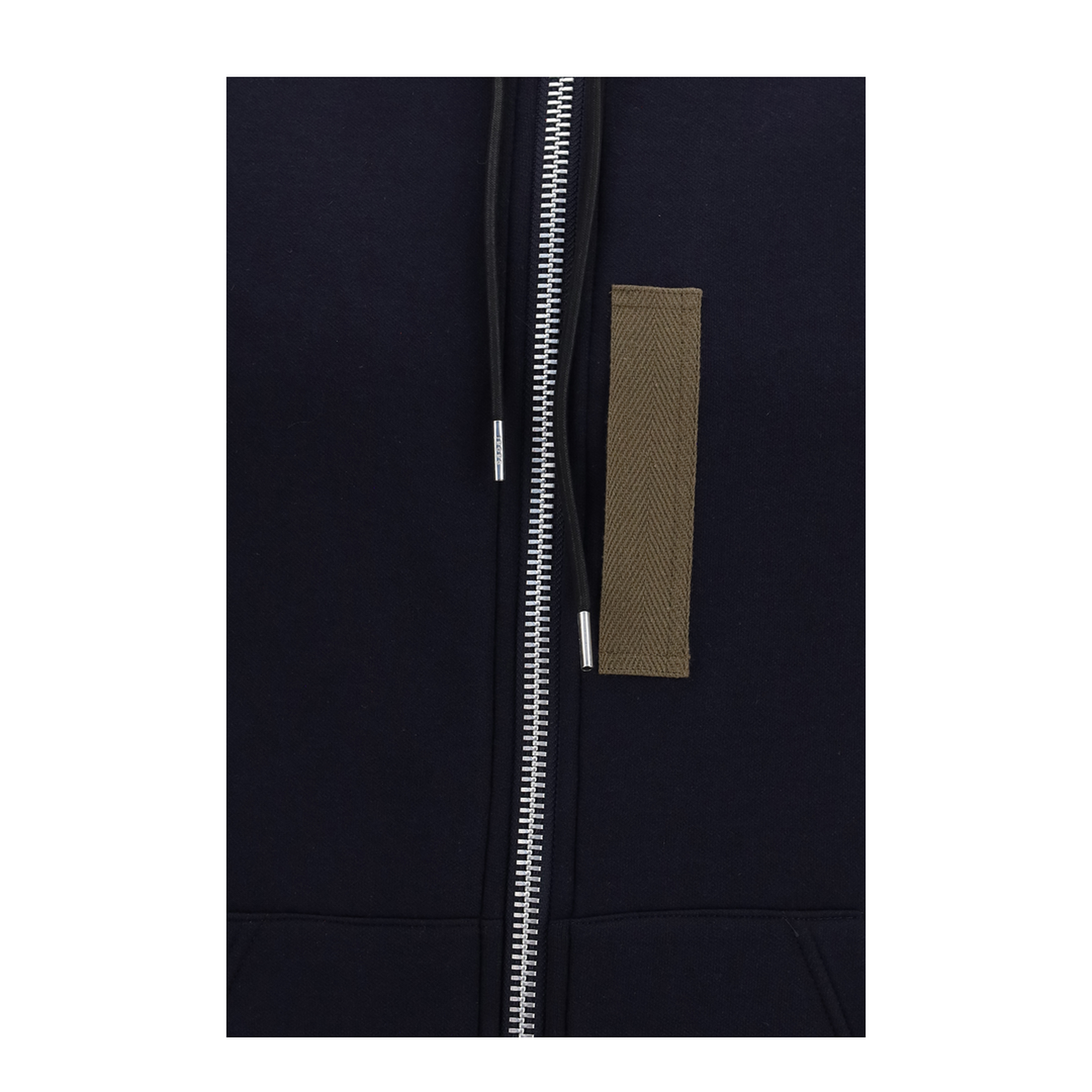 MAYFEYR - Sacai - Cotton Blend And Twill Hoodie - 2604136M