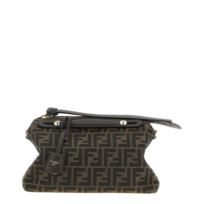 By The Way Medium Jacquard Shoulder Bags - Brown