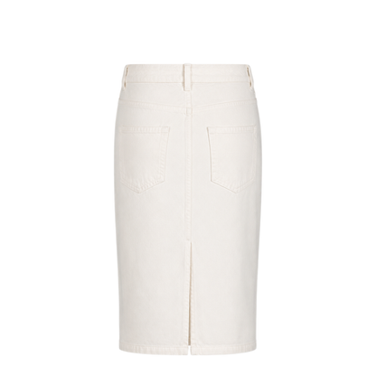 MAYFEYR - ANN DEMEULEMEESTER - Vida 5 Pockets Mid Length Skirt Denim - B0011905FA038004