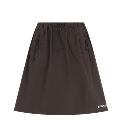 MAYFEYR - Miu Miu - Cotton Skirt - MG2755SOOO19LWF0192