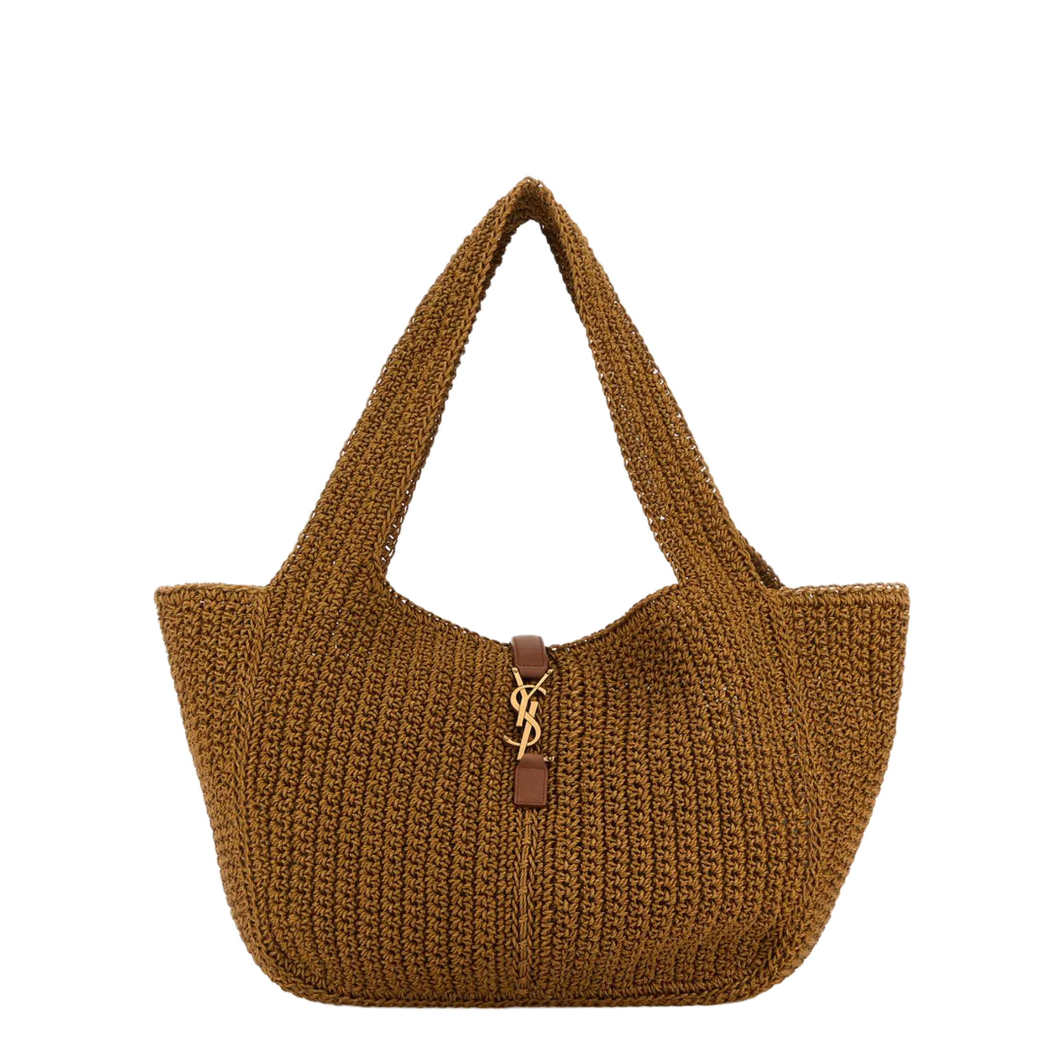 Le 5 à 7 Cord and Leather Tote Bags - Brown