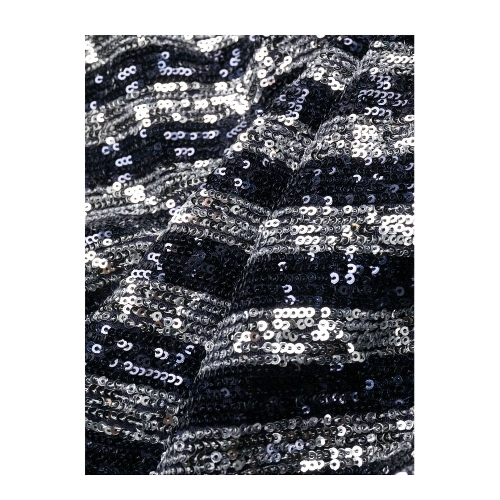 Babydoll Cowl Neck Glitter Short Dress