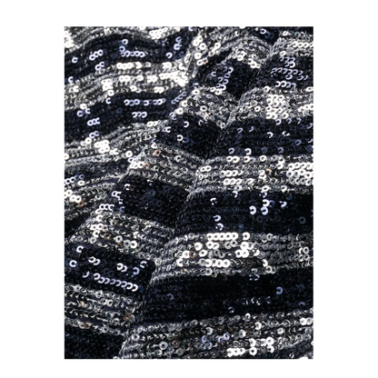 Babydoll Cowl Neck Glitter Short Dress