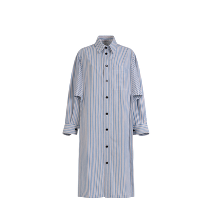 MAYFEYR - Bottega Veneta - Cotton Striped Dress - 826129V5CM01523