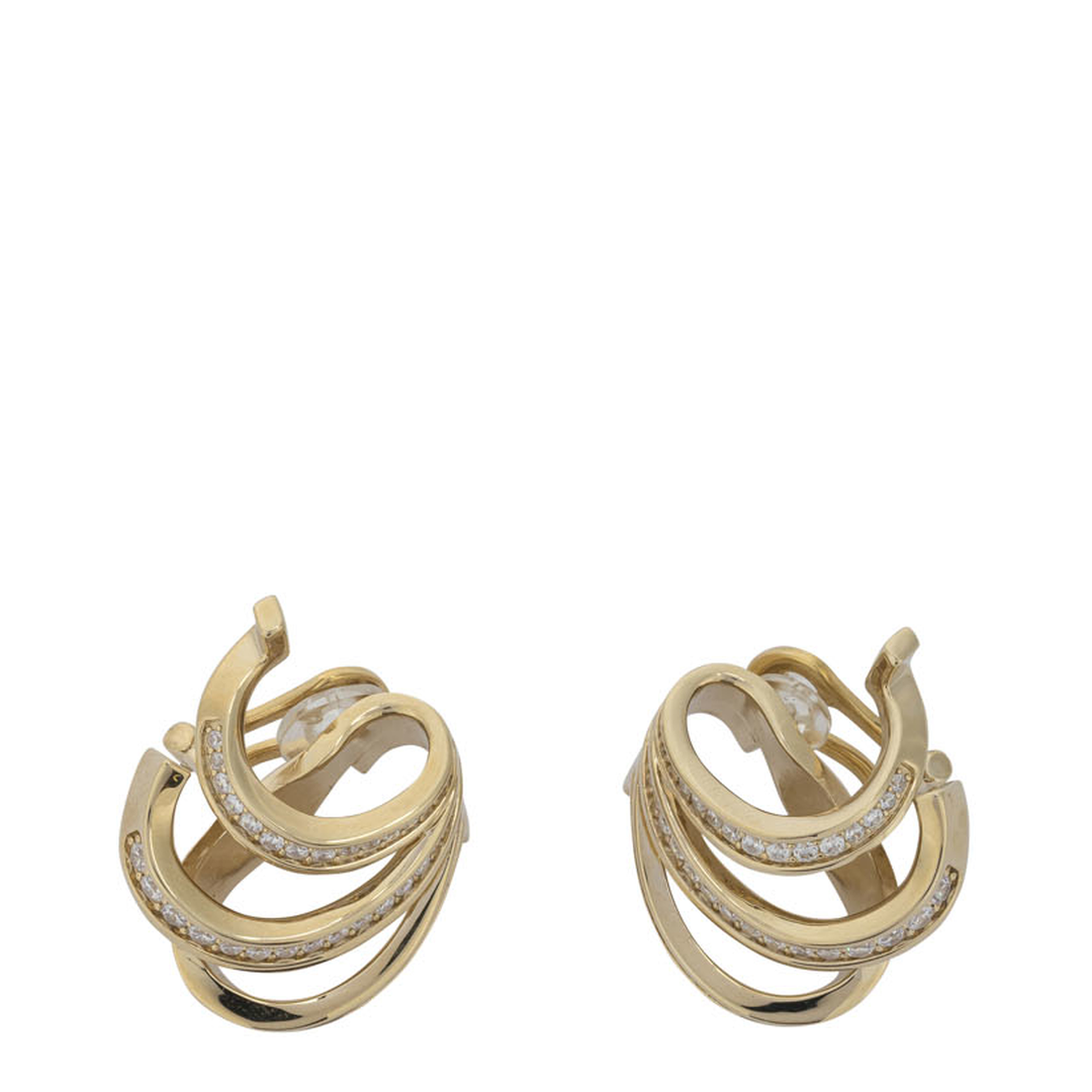 MAYFEYR - Ferragamo - "Triplo Gancini" Earrings - 0788156