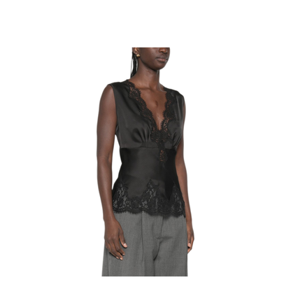 MAYFEYR - Ermanno Firenze - Top Black - D49EL021EL0MF099