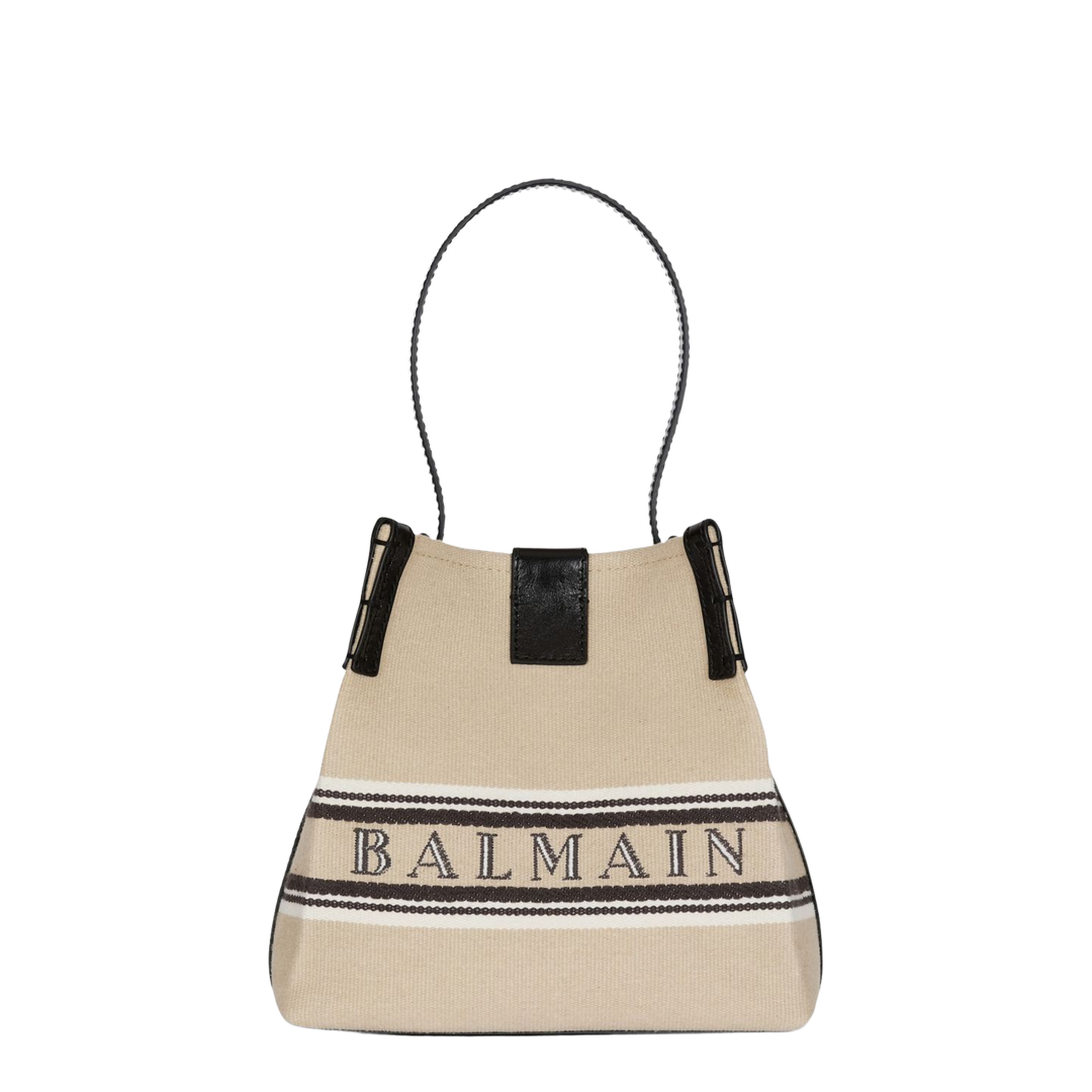 Release Bucket Bag Canvas Calfskin