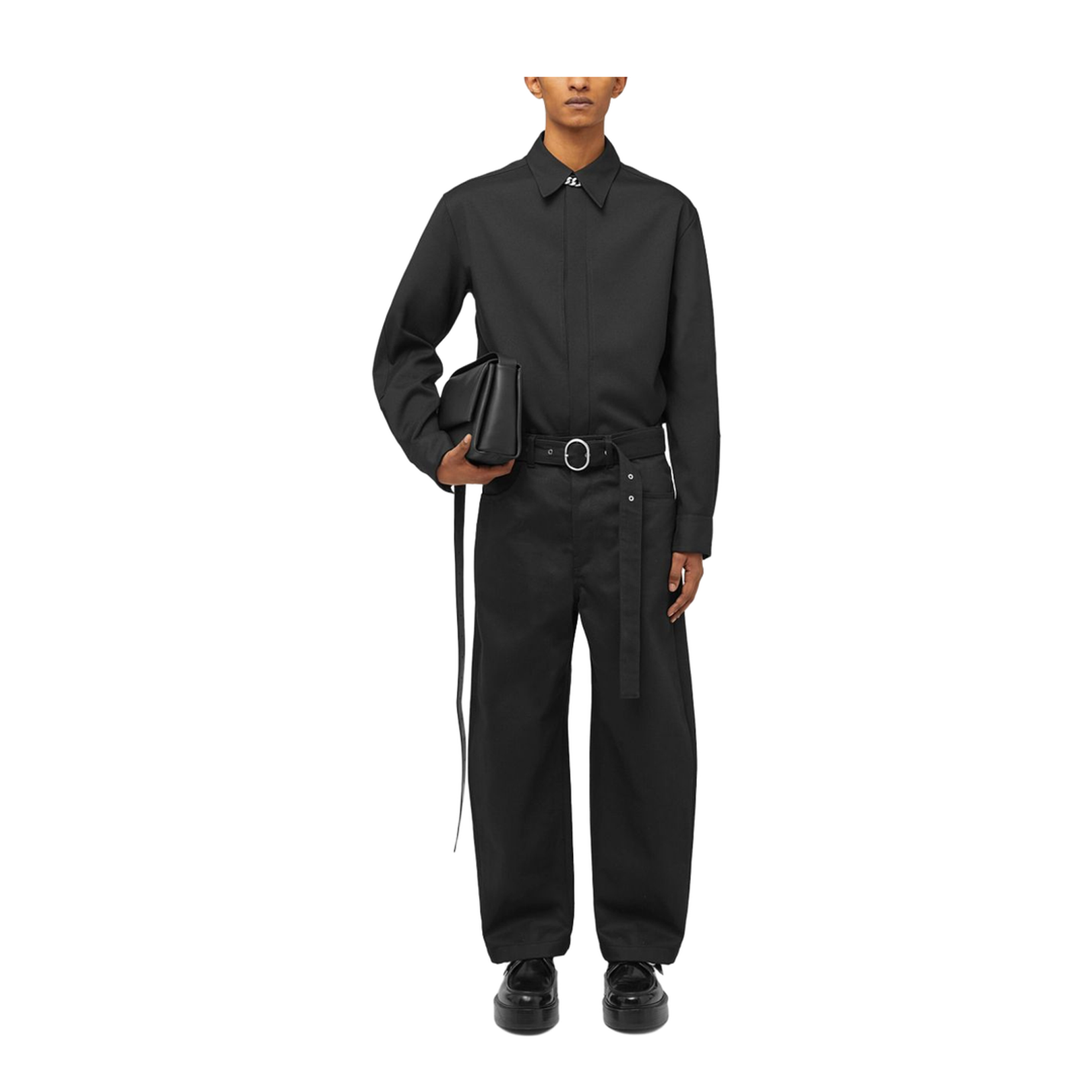 Black Denim Trousers