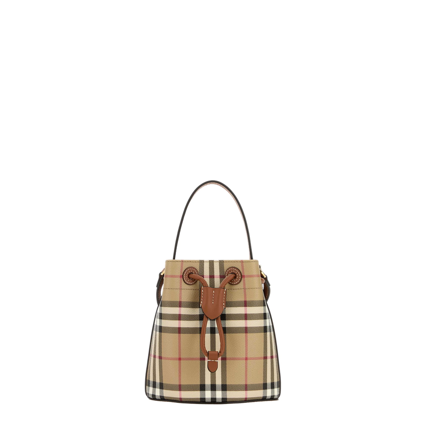 Embroidered Cotton Bucket Bag