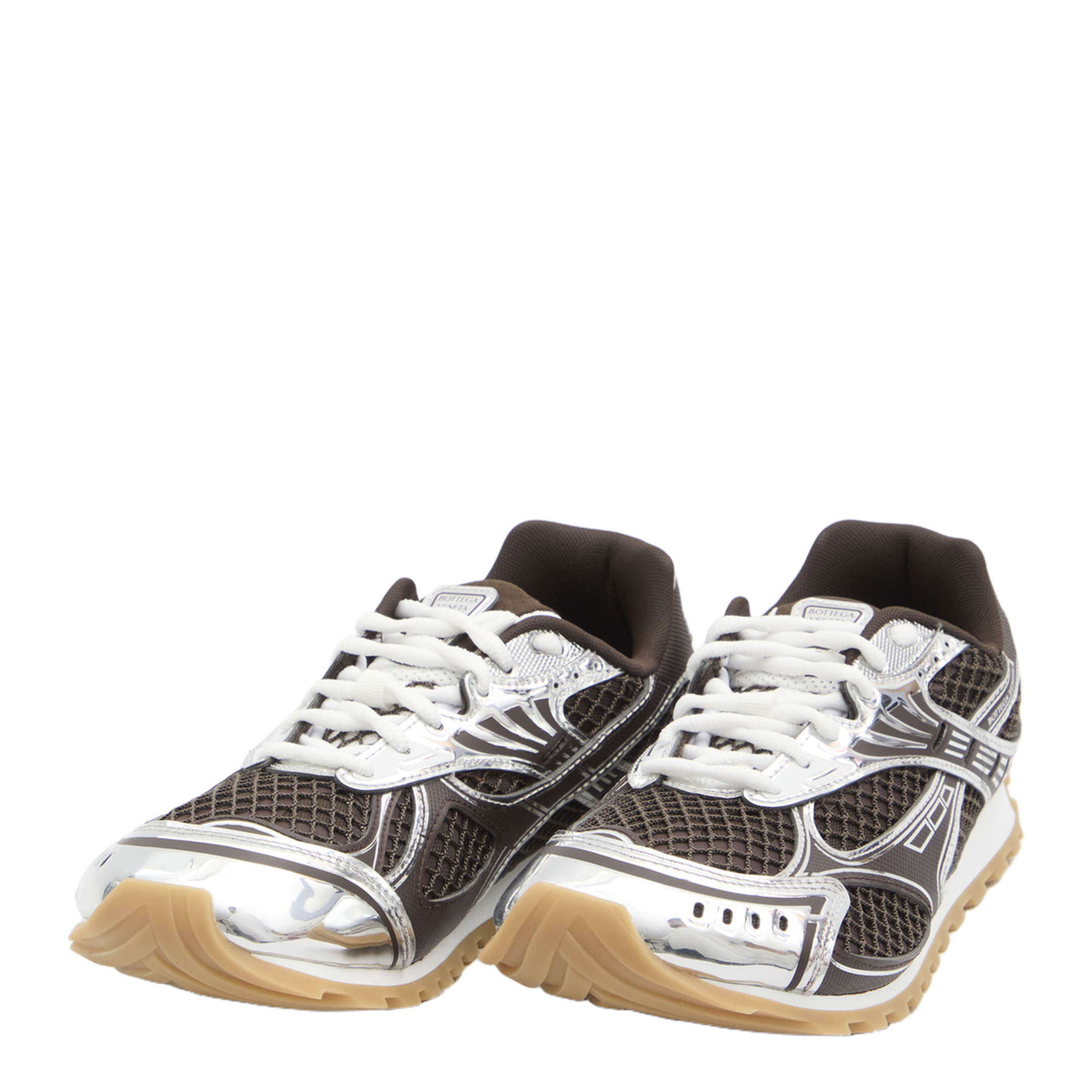 Orbit Mesh Sneakers with Rubber Inserts