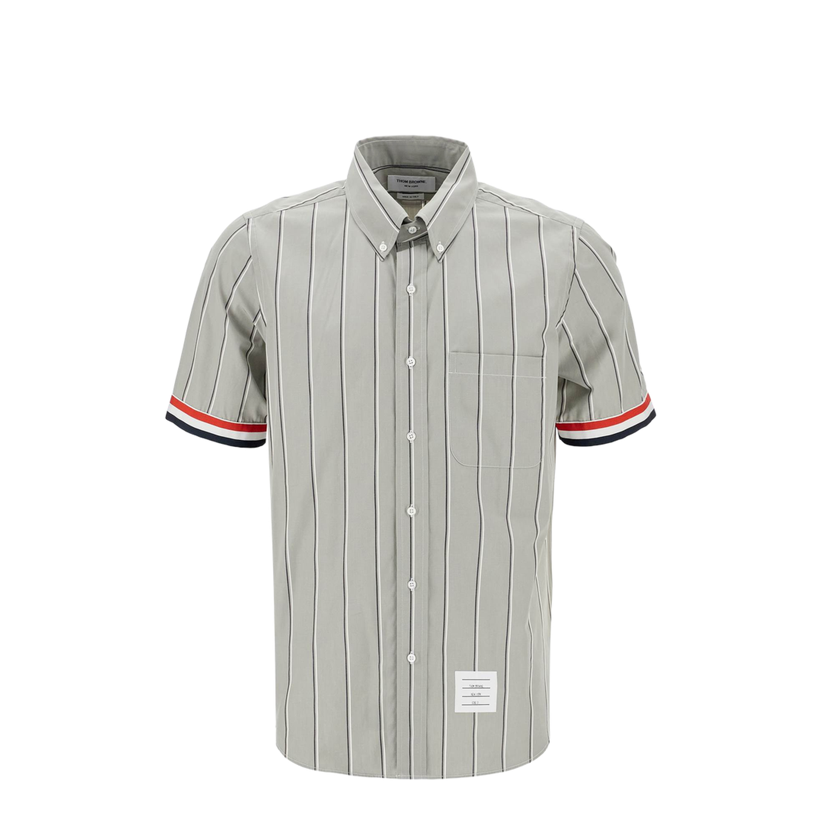 Striped Short-Sleeved Shirt