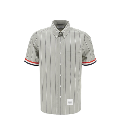 Striped Short-Sleeved Shirt