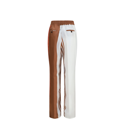 MAYFEYR - Kiton - Striped Silk Pants - D48122K0999G08007ROSACIPRIA