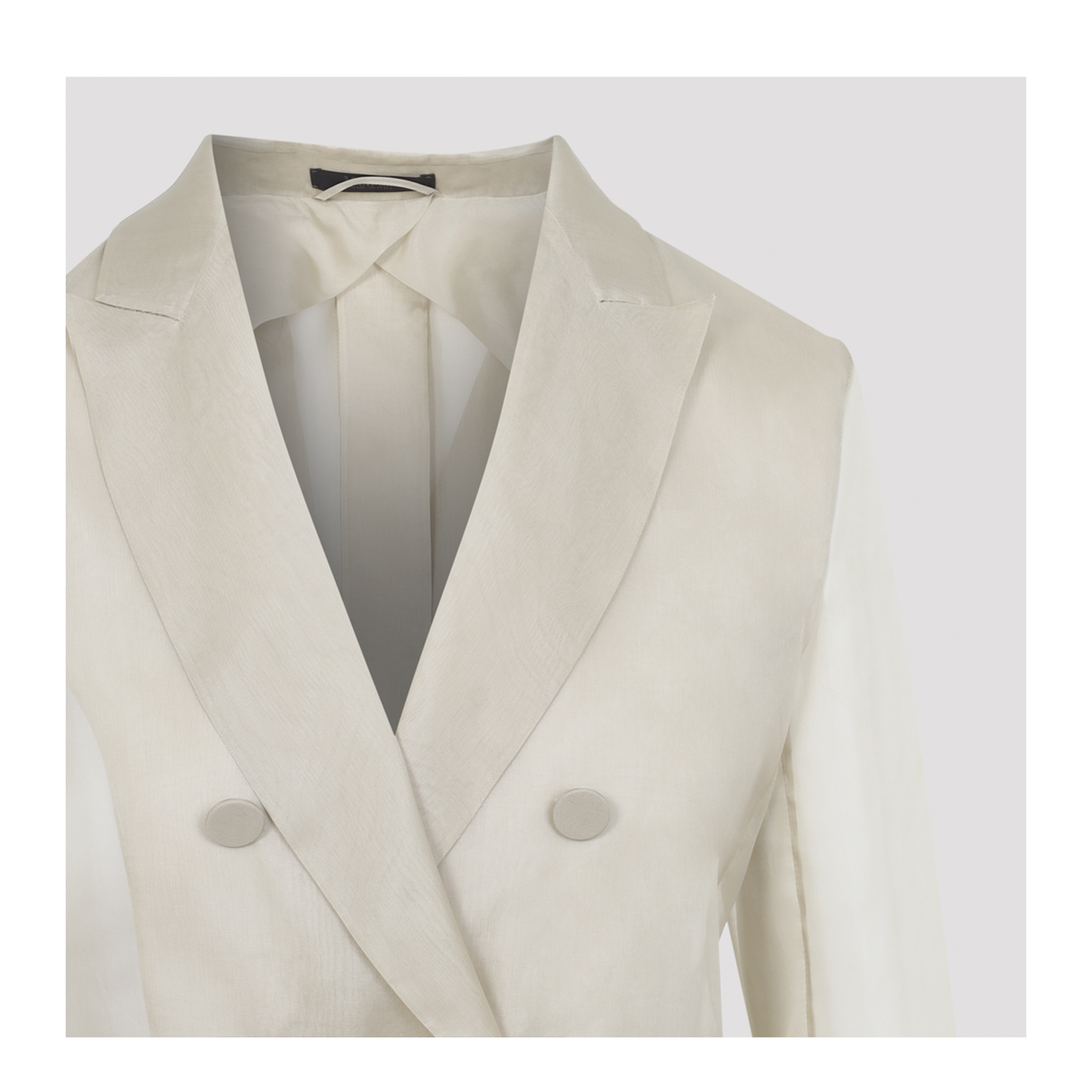 MAYFEYR - Max Mara - Pianoforte Slogan Organza Jacket - 2611041014600001