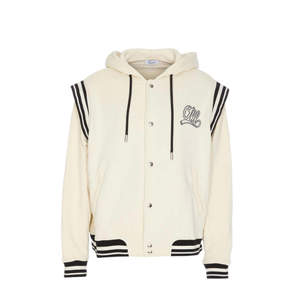 Fleece Varsity Hoodie