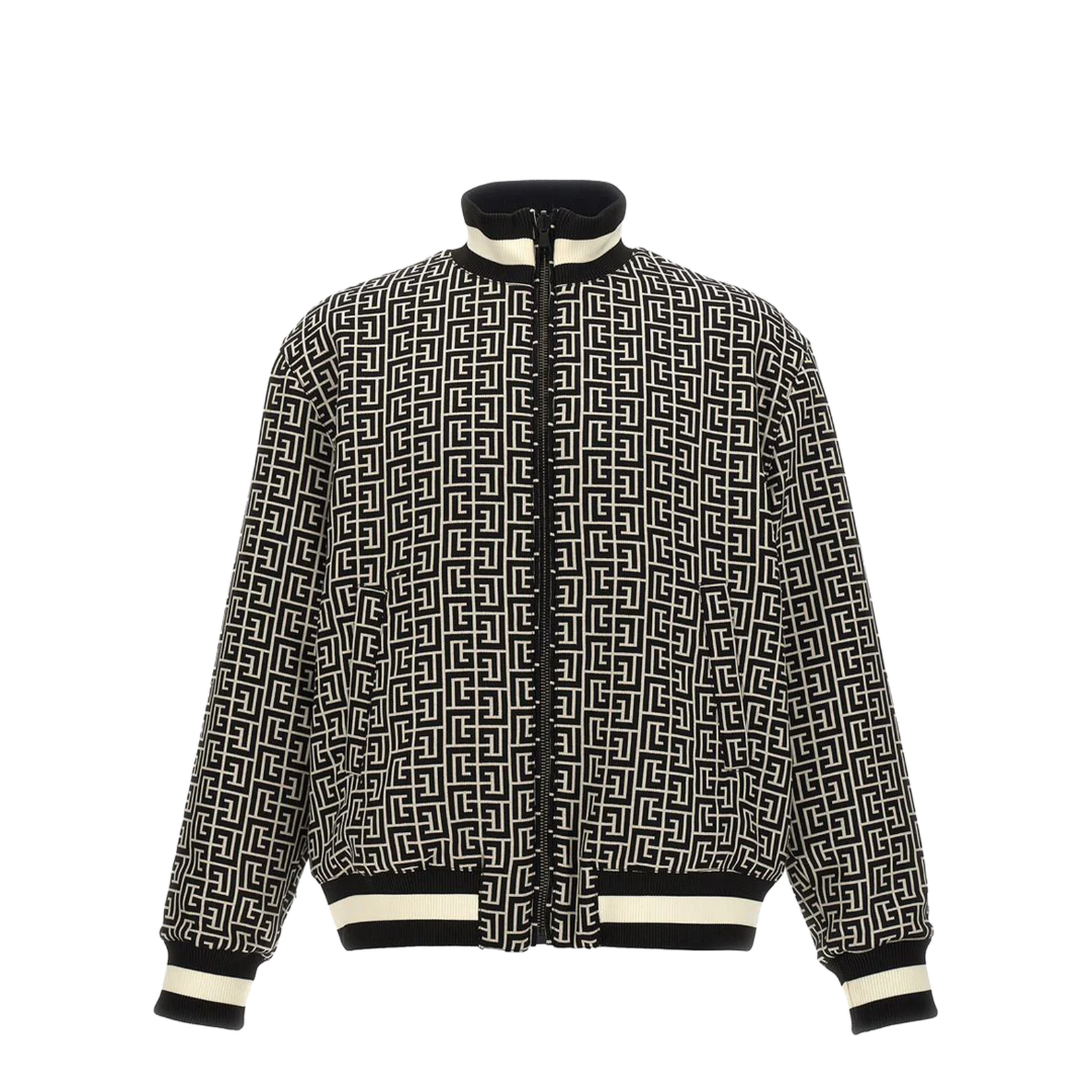 Reversible Jacket with Monogram