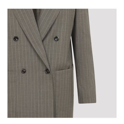 MAYFEYR - Max Mara - Acciaio Pinstripe Jacket - 2611041061600