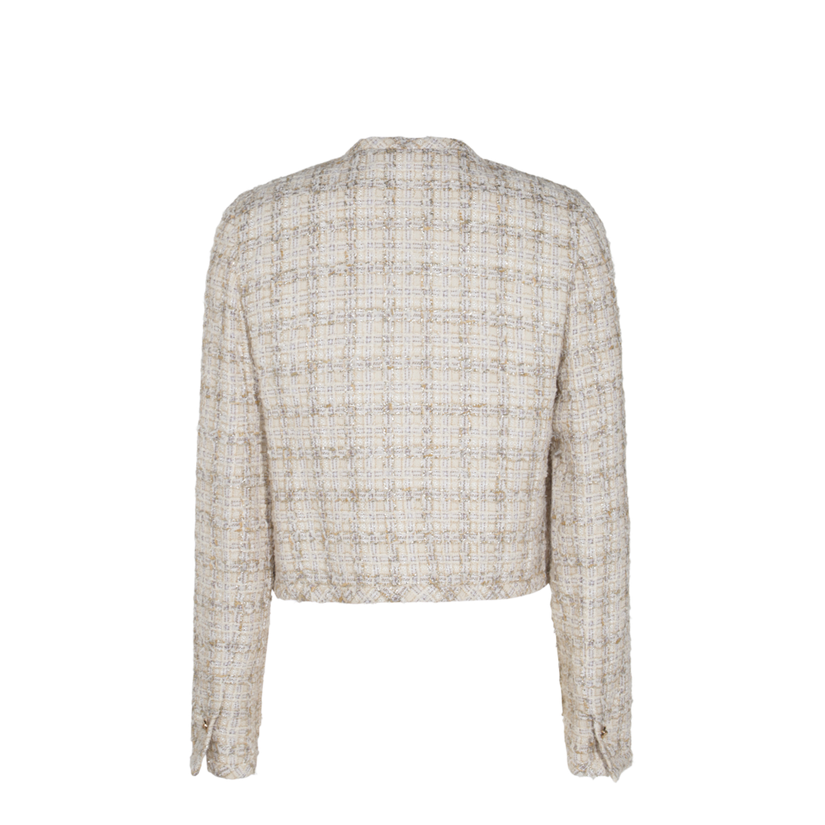 Multicolor Tweed Blazer