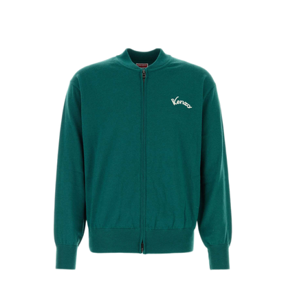 MAYFEYR - Kenzo - Eiffel Tower Design Zip Up Cardigan - FG65CA8193FH55