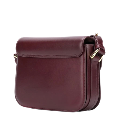 Grace Small Calfskin Crossbody - Vino