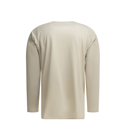 MAYFEYR - Goldwin - Paneled Mesh Long Sleeve Crew Neck T Shirt - GZ46103WS