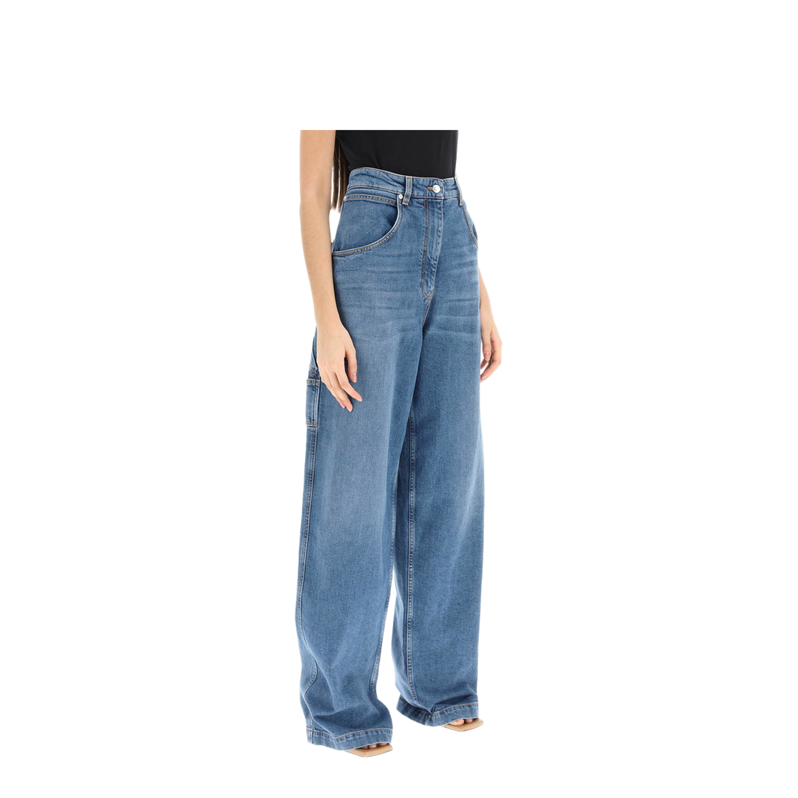 Wide-leg Jeans