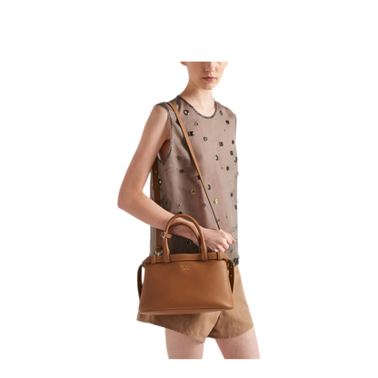 MAYFEYR - Prada - Belted Leather Two-Way Bag - 1BA418VOOO2CYSF03BH