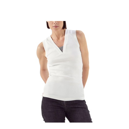 MAYFEYR - Brunello Cucinelli - Stretch Cotton Jersey Tank Top With Precious Faux-Layering - M0TC8EL672
