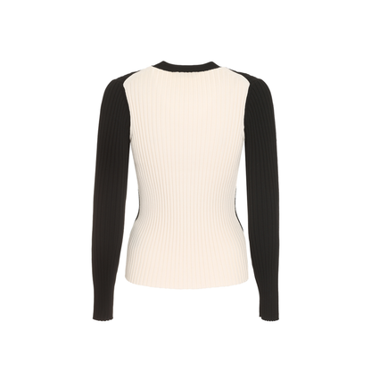 Color Block Cardigan