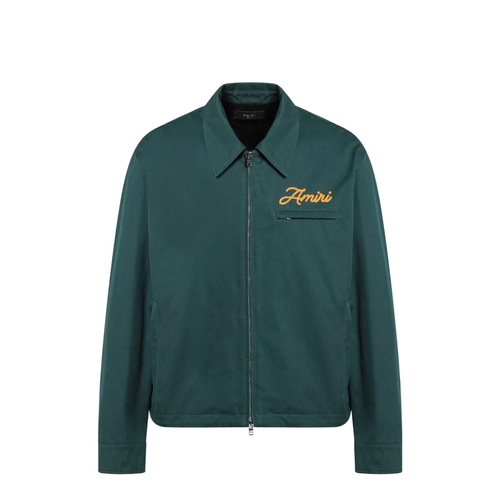 Zipped Jacket With Logo