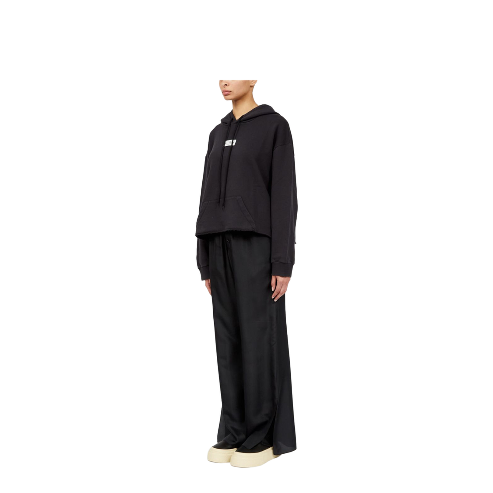 Black Hooded Sweatshirt