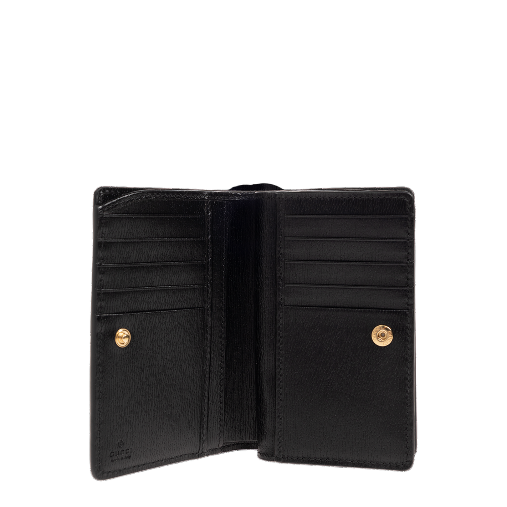 Card Case Wallet in Black Leather