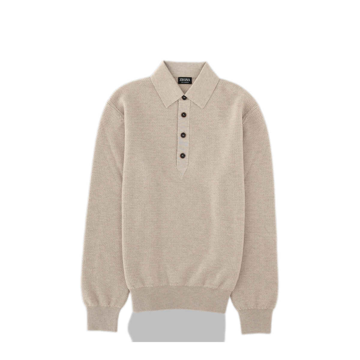 Cashmere Polo Sweater