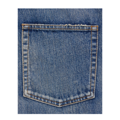 High-Rise Jeans in Heritage Vintage Blue Denim
