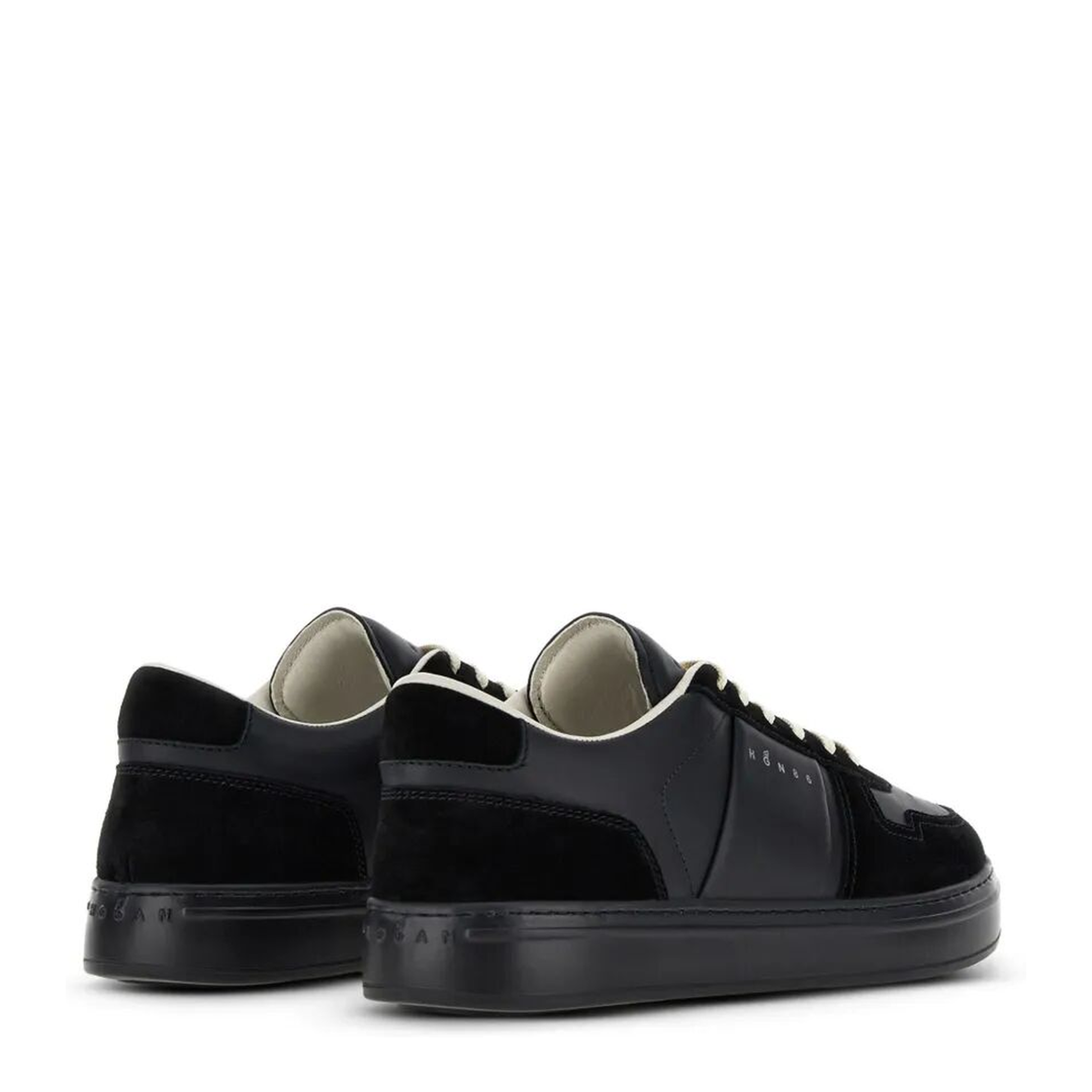 MAYFEYR - Hogan - H-Tv Smooth And Suede Leather Sneakers - HXM6680FL30ODZ